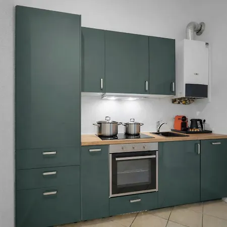 70qm Kueche Zentral 公寓